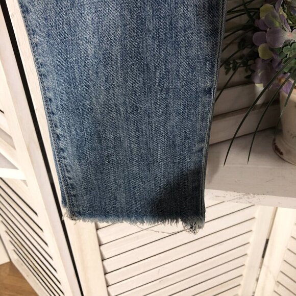 Lucky Brand Floral Embroidered Skinny Jeans Blue Size 6 28 - Picture 10 of 14